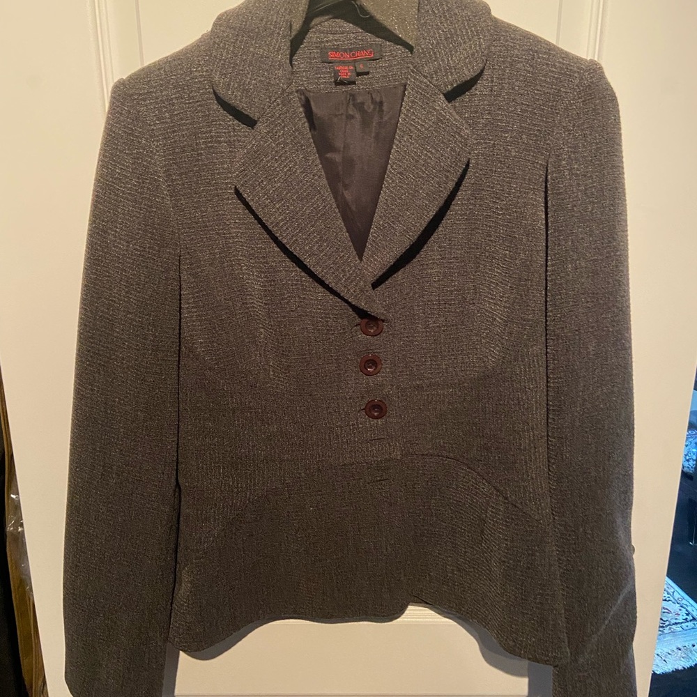 Simon Chang Jacket and Skirt Set